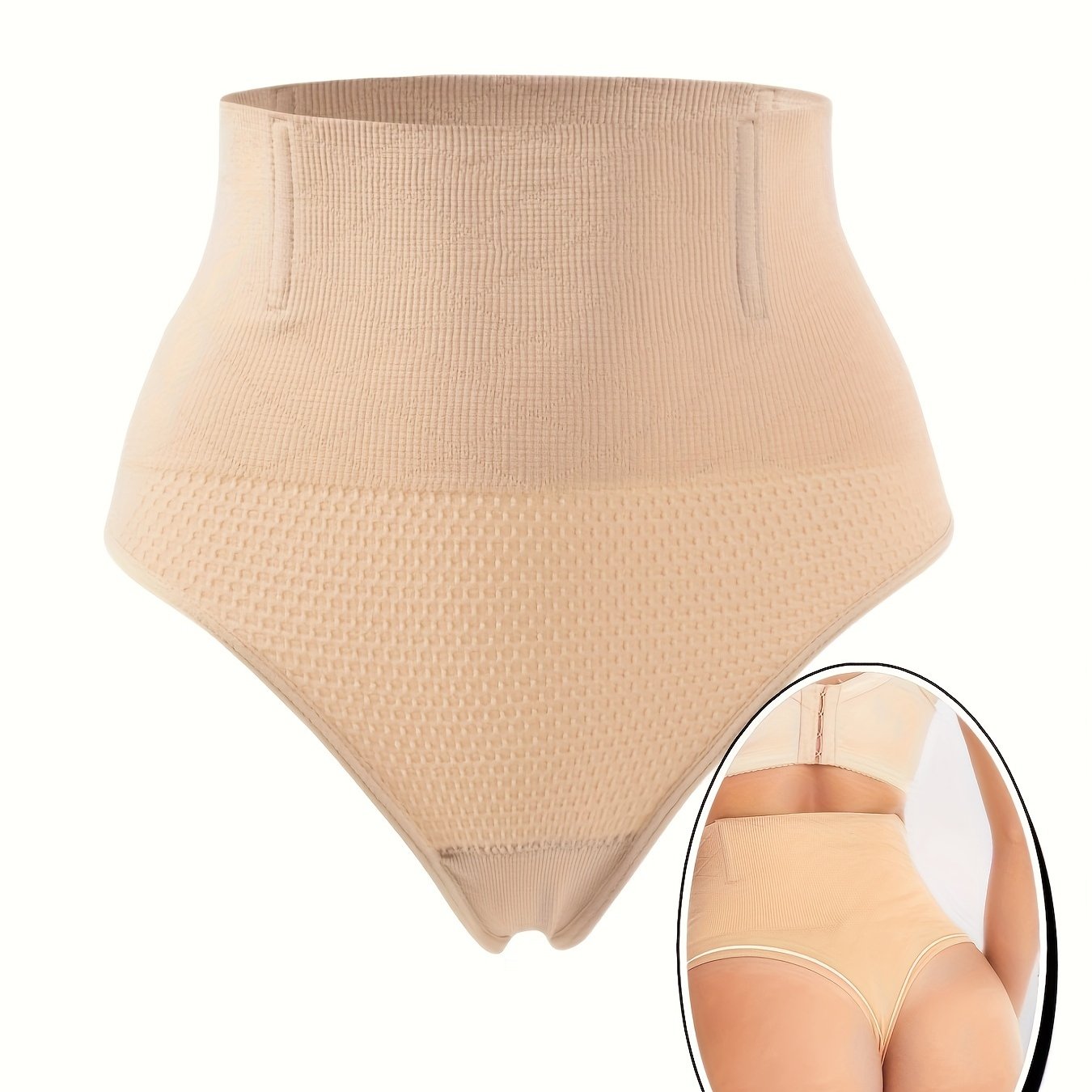 High-waist shaping panties for women with tummy control.