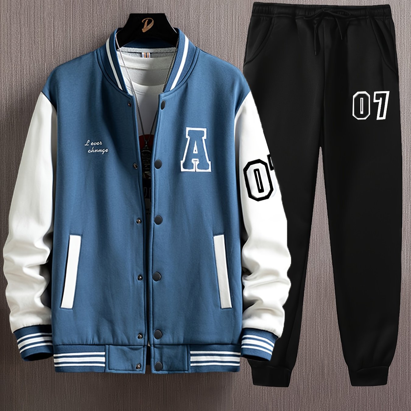 2421 Baseball Jacket Set