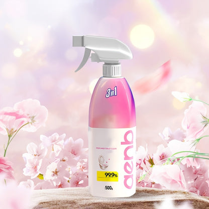 This 500ml bottle of toilet cleaner is perfect for cleaning ceramic surfaces, including toilets, toilet bowls, urinals, and sinks. It has a fresh aroma and helps to deodorize and descale.