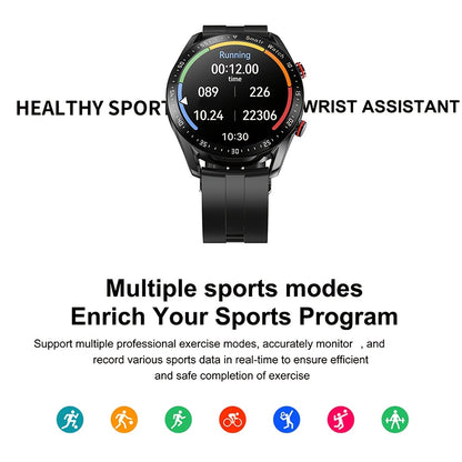 2024 Men's Wireless Smartwatch with Sports & Fitness Features, Sleep Monitoring, Step Counting, Calorie Tracking, iPhone/Android Compatibility.