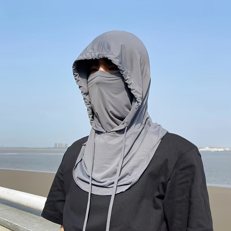 Versatile Sun Protection Hat with Hood and Neck Gaiter - Perfect for Outdoor Adventures, Breathable, UV Protection, and Long-lasting