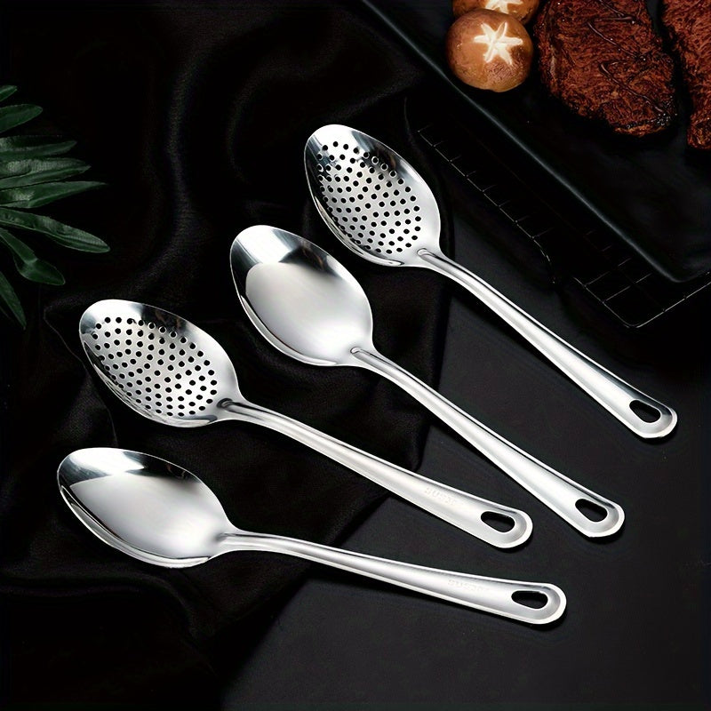 Premium stainless steel soup ladle for restaurant, buffet, and catering.