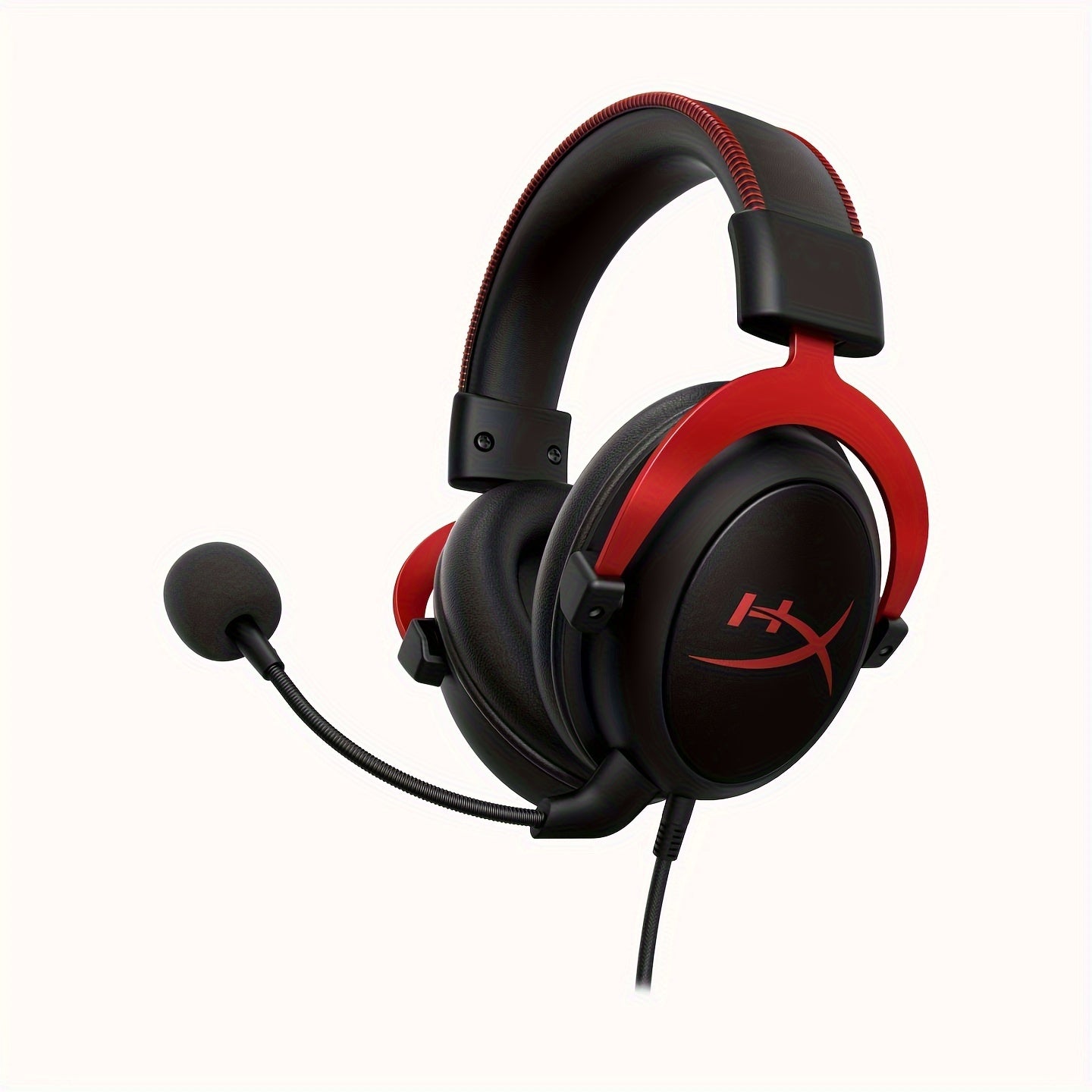 Наушники HyperX Cloud2 Hurricane 2 с звуковой картой - игровая гарнитура для киберспорта