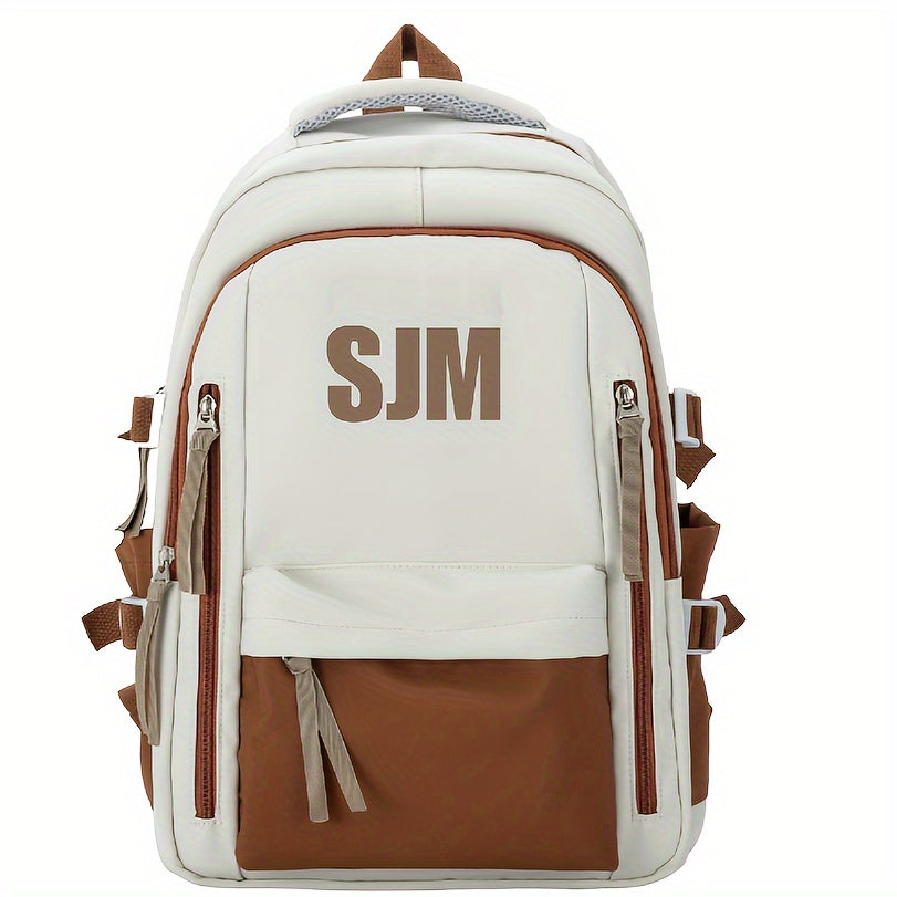 Stylish and durable travel backpack ideal for campus use.