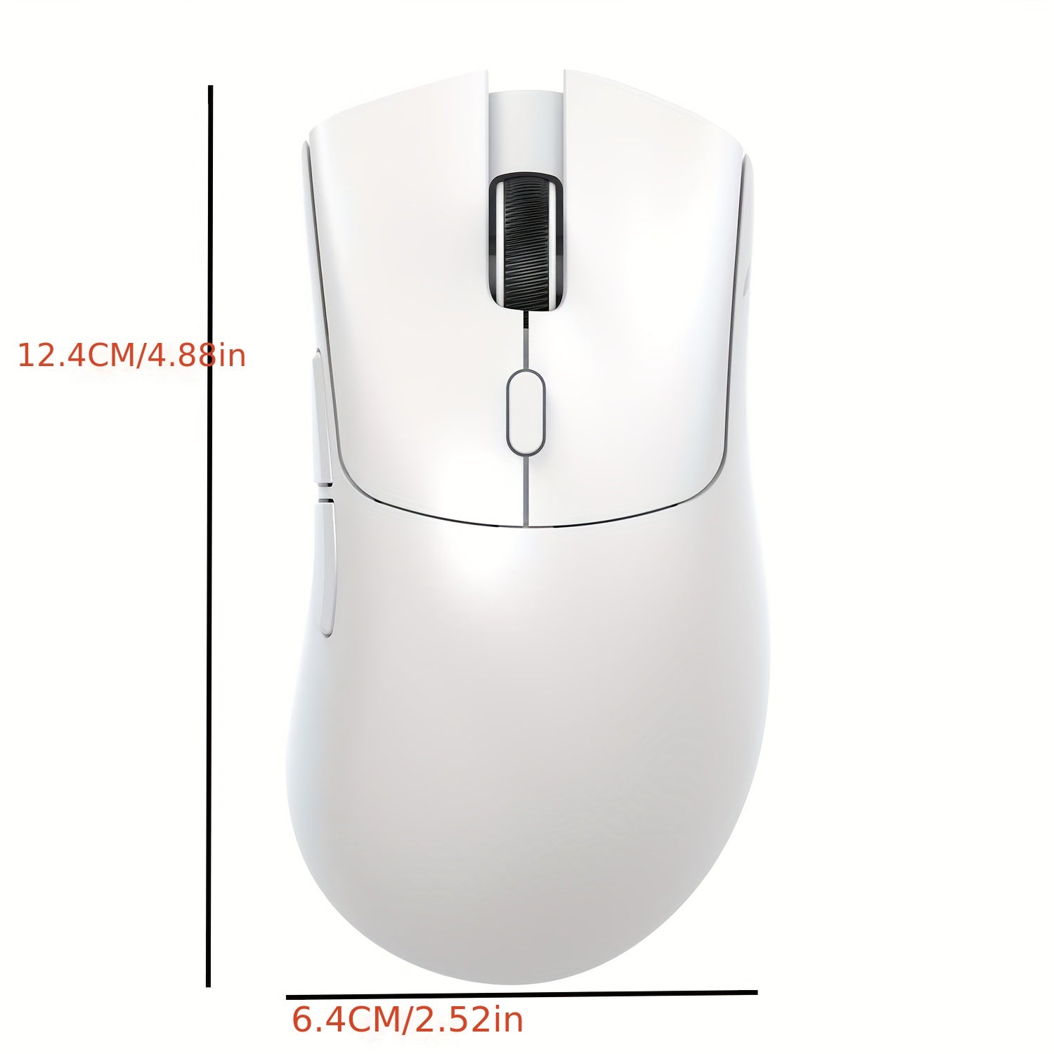 Attack Shark R1 Wireless Gaming Mouse with three connection modes - 2.4G, Wired, and BT5.2. Lightweight at 55g, with 18K DPI optical sensor and 20 million key press lifespan. Ergonomic