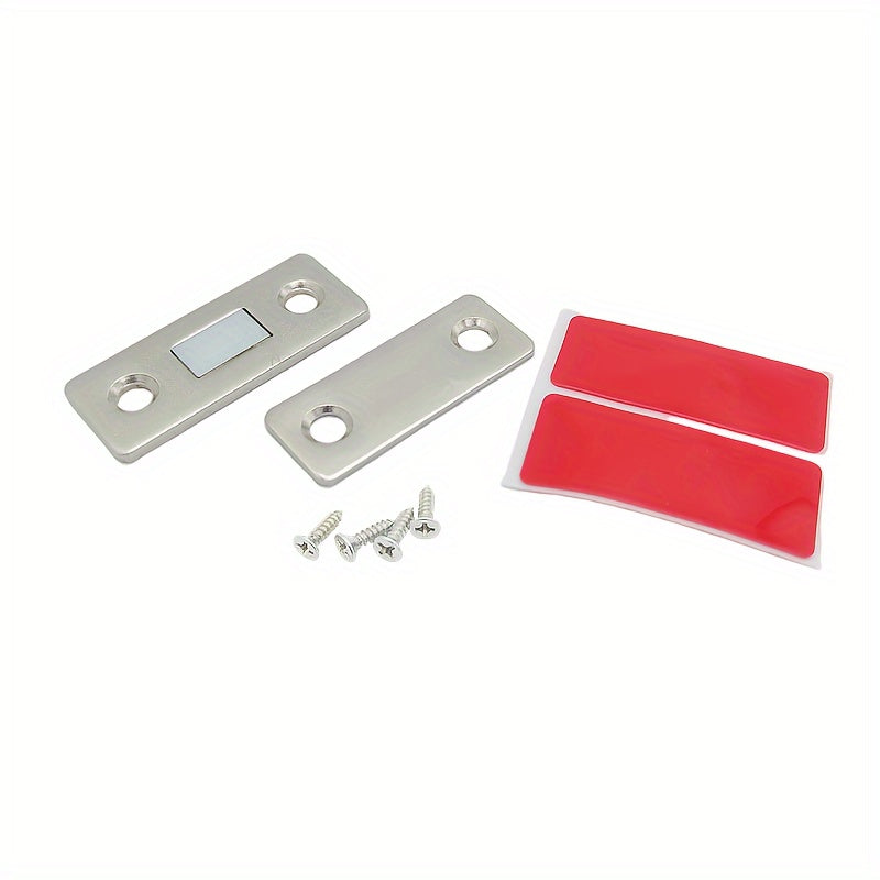 Magnetic ultra-thin door suction set, suitable for various cabinet doors.