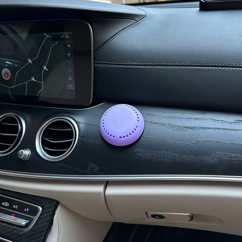 10 scented air freshener tablets in Cherry Blossom & Lavender scent for long-lasting odor elimination in various spaces. Made with compressed solid deodorizer and includes an extra shell.