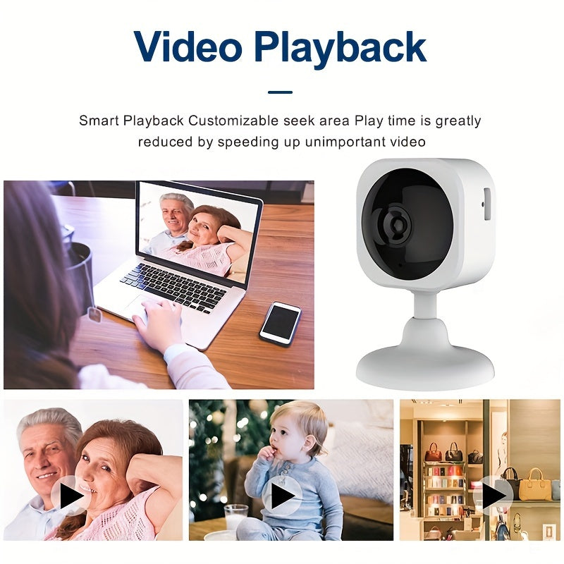 Stay connected and keep your family safe with our HD Smart Camera. With two-way voice communication, infrared night vision, and a convenient cell phone remote application, you can watch over your home anytime, anywhere. This smart home camera is designed