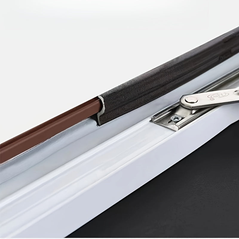 Self-adhesive window seal strip designed in classic style for PVC and steel windows, offering windproof, dustproof, thermal insulation, and soundproofing benefits. Easy to install for effective home insulation.