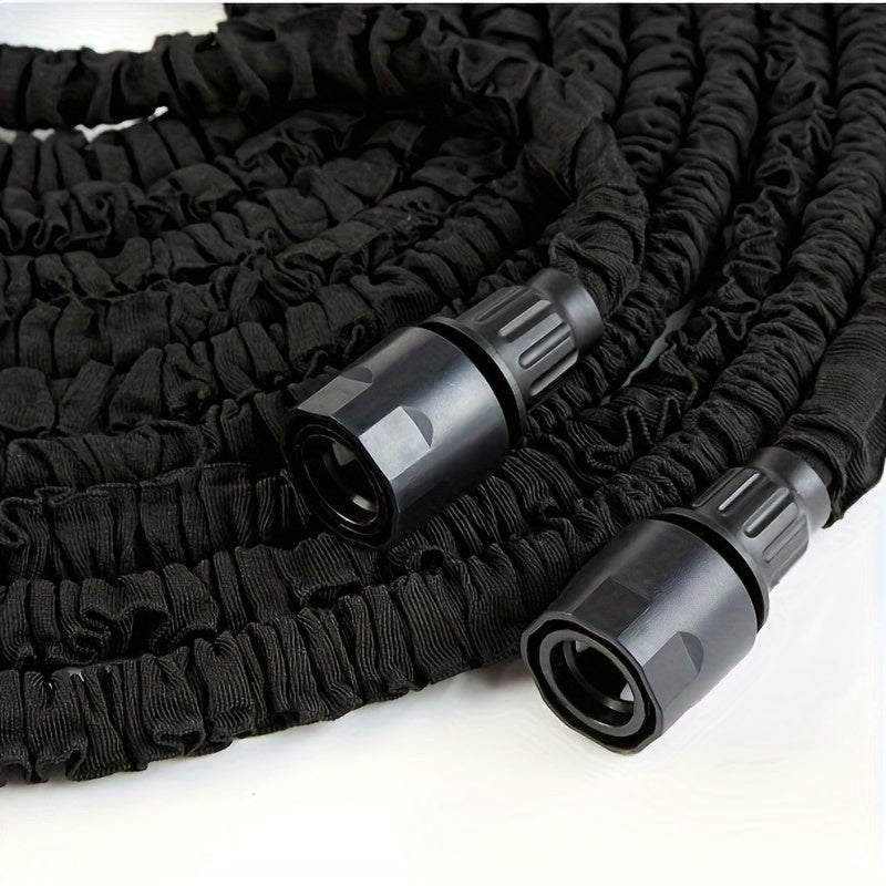 Sturdy, Expandable Garden Hose - 3/4" Diameter, High-Pressure Car Wash & Lawn Care, Durable Latex, Euro Thread Connector