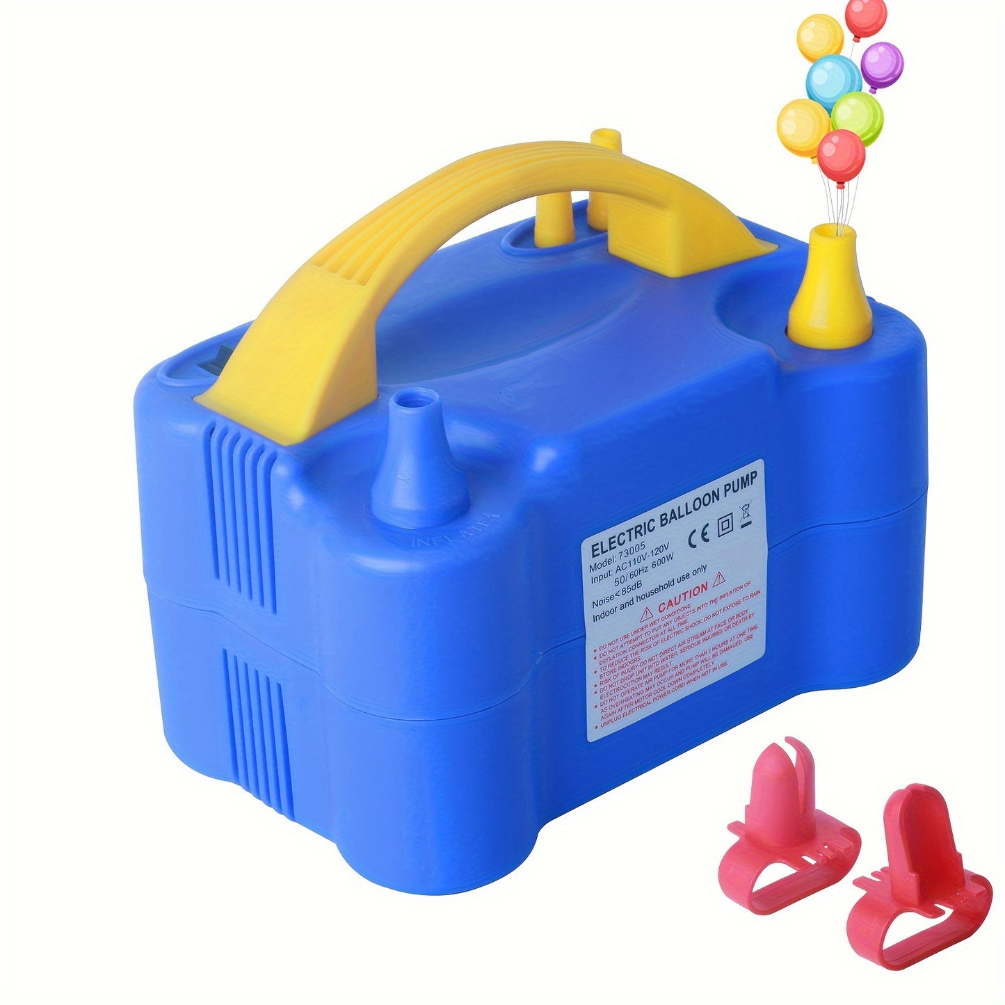 Wholesale fast electric pump for inflating festive holiday balloons at weddings.