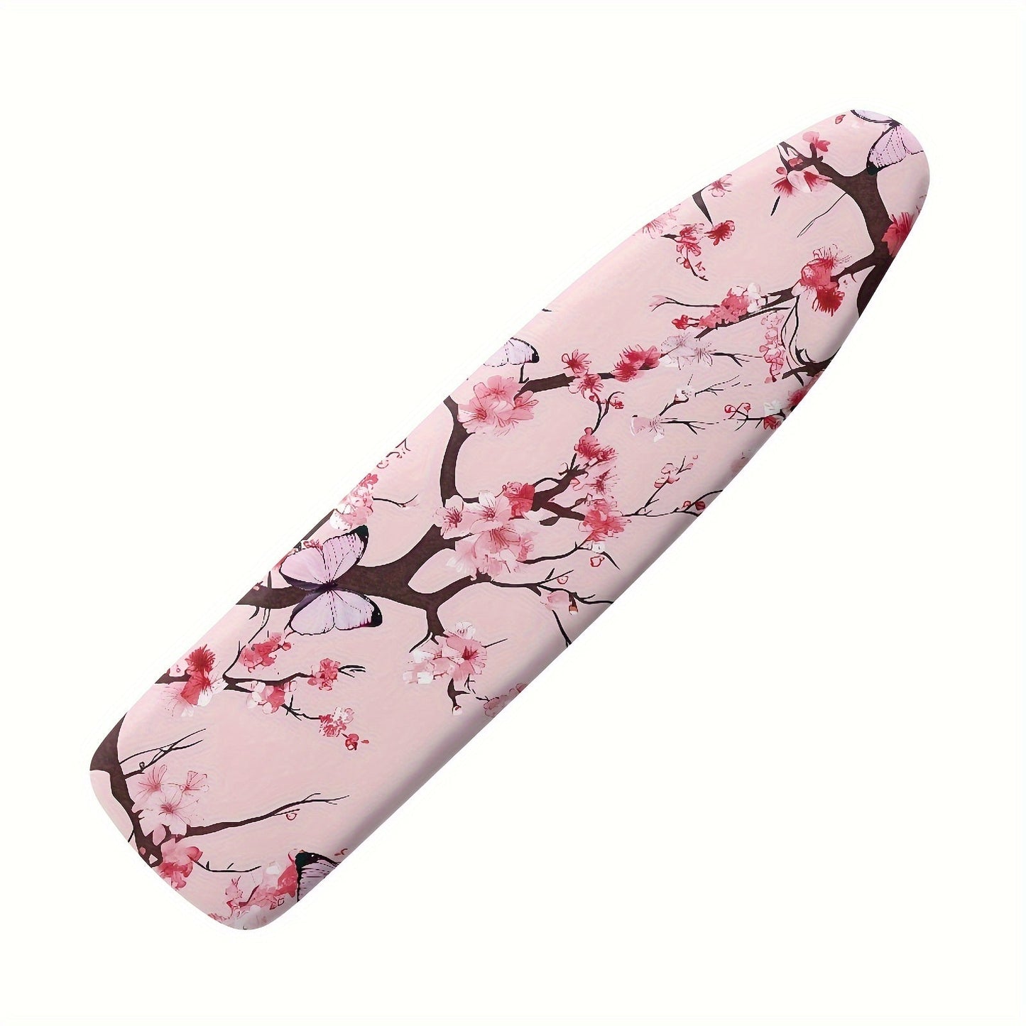 Rshubino Ironing Board Cover featuring a Beautiful Cherry Blossom Design - Non-Heat Resistant, Dustproof, Home Decor Replacement Cover, Simple Installation, 1 Piece