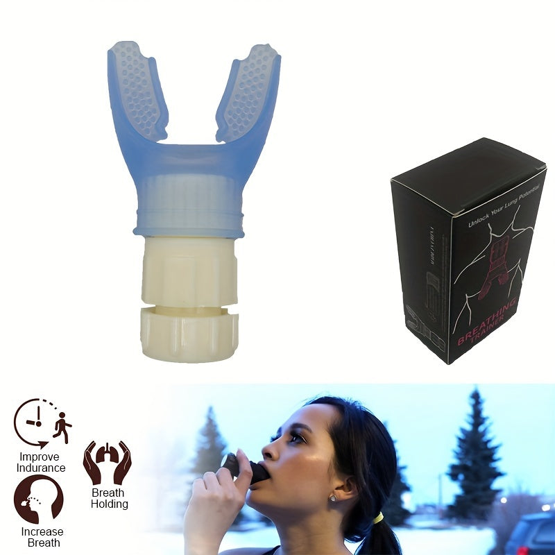 Adjustable Resistance Breathing Exerciser for Aerobic Fitness Training.