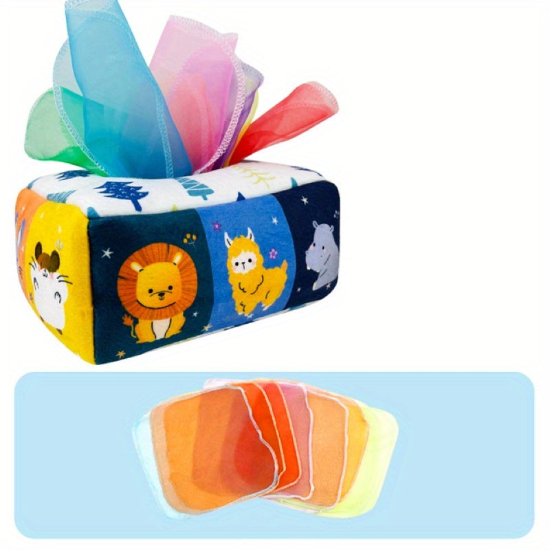 Introducing Baby's Magic Tissue Box: An Innovative Educational Toy for Sensory Exploration and fine motor skill development - Ideal for Children's Play and Learning! The Perfect Gift for Christmas and Halloween!