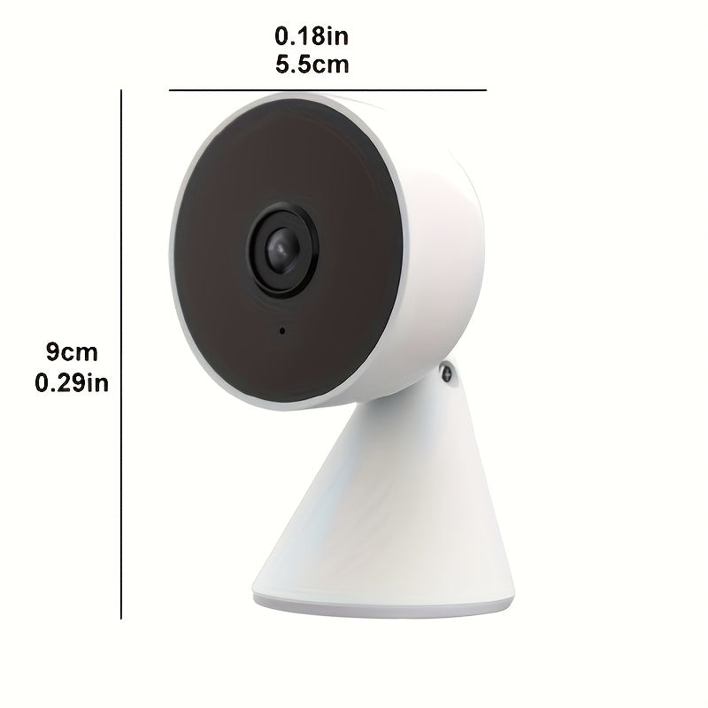 Wireless Security Camera with Two-Way Audio and Motion Detection, Perfect for Keeping Youngsters, Elderly, and Pets Safe at Night - Enhanced Surveillance Camera for Peace of Mind