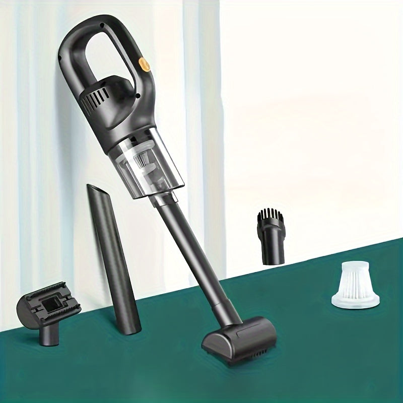 Portable, cordless vacuum with strong suction for all spaces.