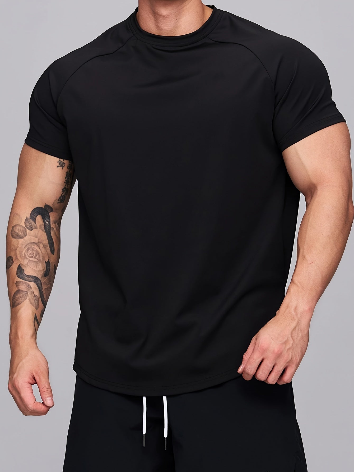 Men's Casual Stretch Sports T-shirt for Summer