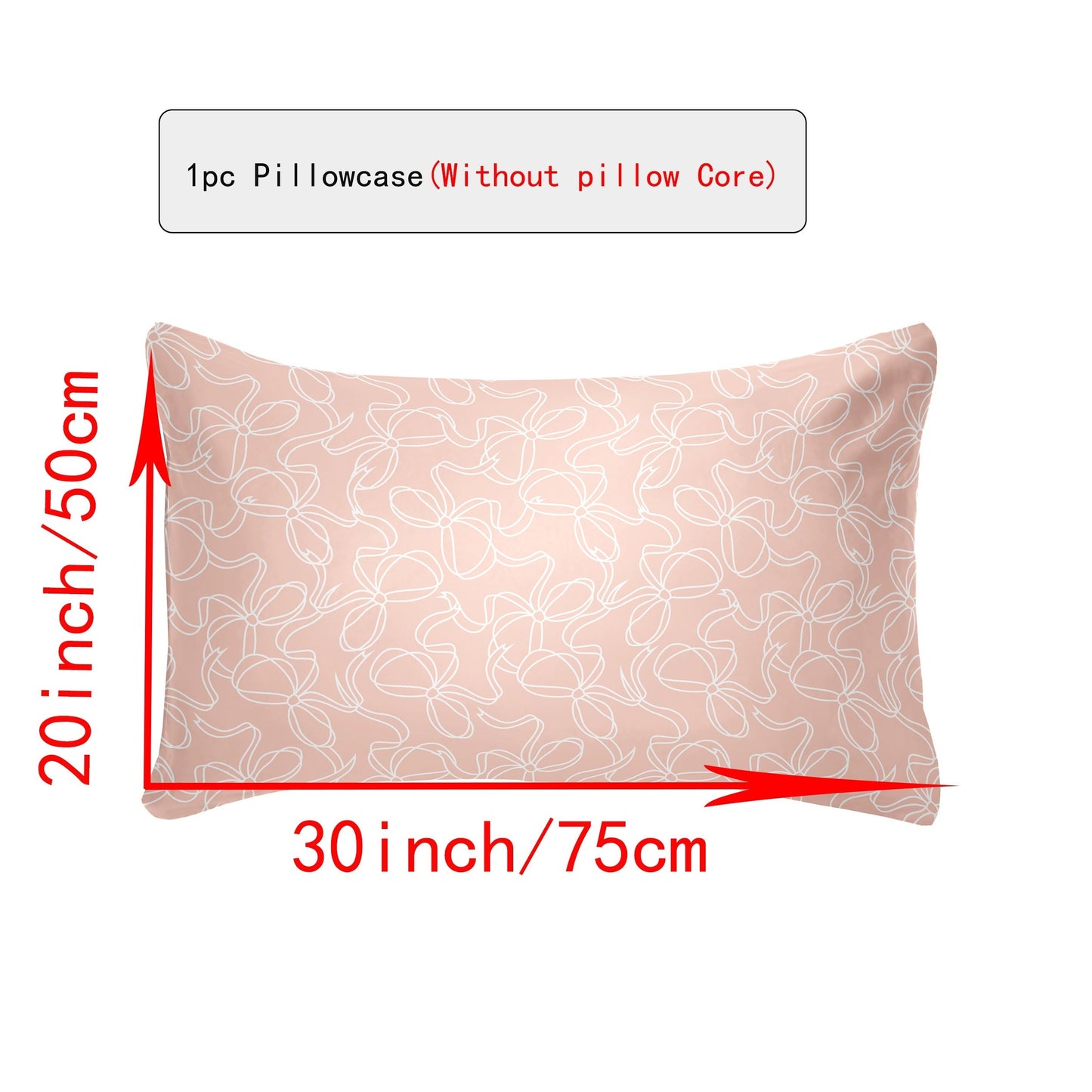 Elegant and Breathable Polyester Throw Pillow Covers in White, Cream, Brown, and Gray Plaid with Pink and Black Bow Accents - Luxuriously Soft and Stylish Design with Envelope Closure - Available in 30x50cm, 51x66cm, and 50x75cm - Perfect for Home Decor