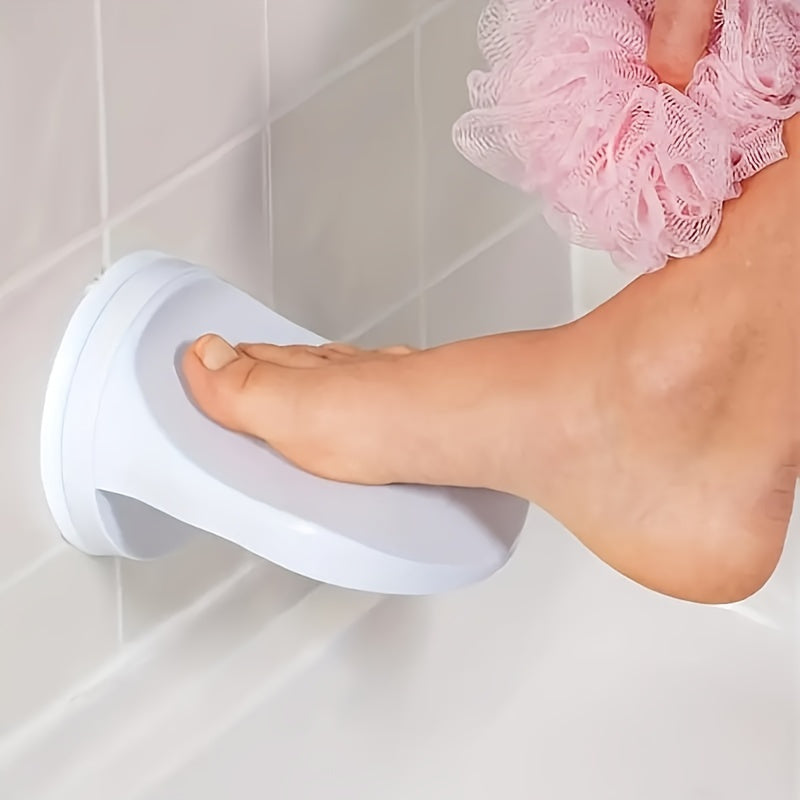 Removable suction cup foot pedal for easy cleaning in the shower, ideal for home use or wholesale purchase.