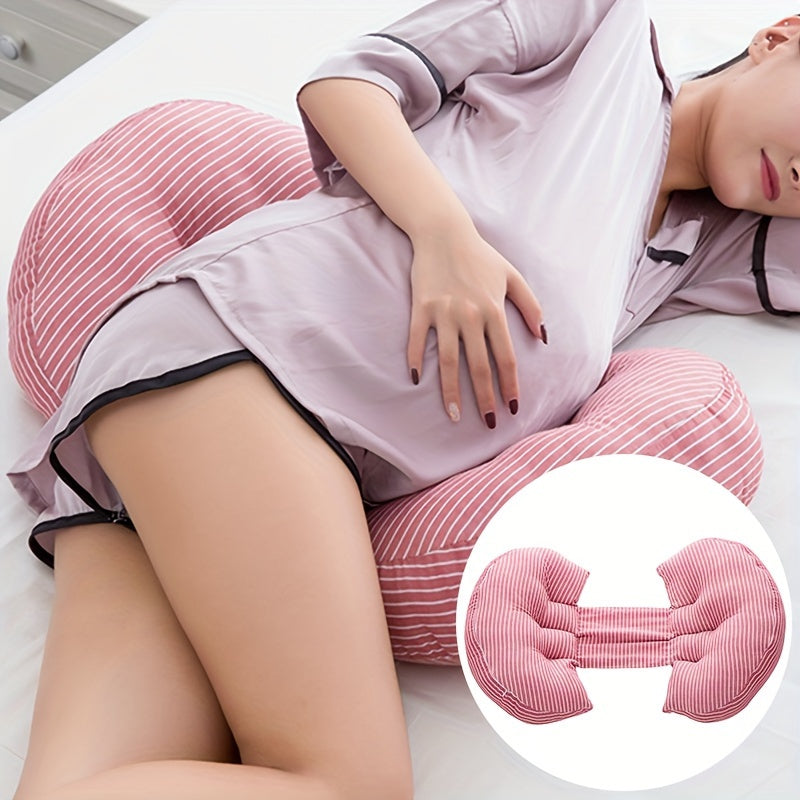 Pregnant Woman Hip Pillow with Lumbar Support, Side Lying Abdominal Pillow, and Multi-functional Lumbar Pillow for Comfort