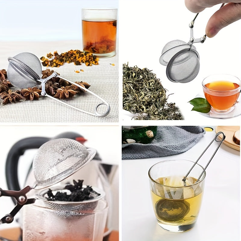 Tea ball infuser in 304 stainless steel for brewing and infusing flavors