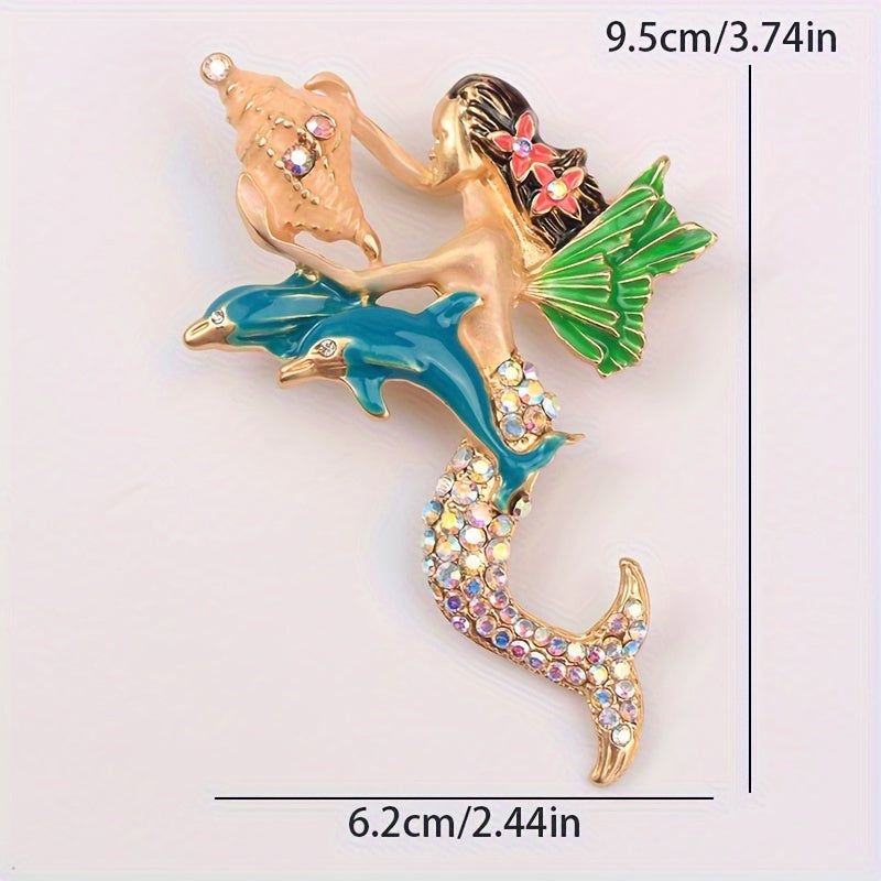 Elegant Vintage-Inspired Brooch and Pin Set with Unique Irregular Shape, Featuring Stunning Water Opal Detailing. A Stylish and Versatile Accessory Perfect for Women.