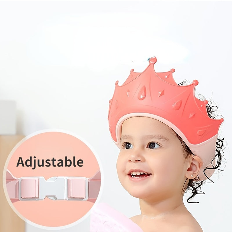 Protect your baby's eyes and ears with this artifact Baby Shampoo Shower Cap. This waterproof cap is suitable for girls and boys and comes in various color options, making it a perfect gift for Christmas, Halloween, or Thanksgiving Day.