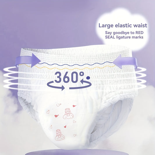 Leak-proof menstrual panties made for women with a comfortable fit for overnight wear. These unscented cotton pants have a 360° elastic waist and are breathable and absorbent for periods.