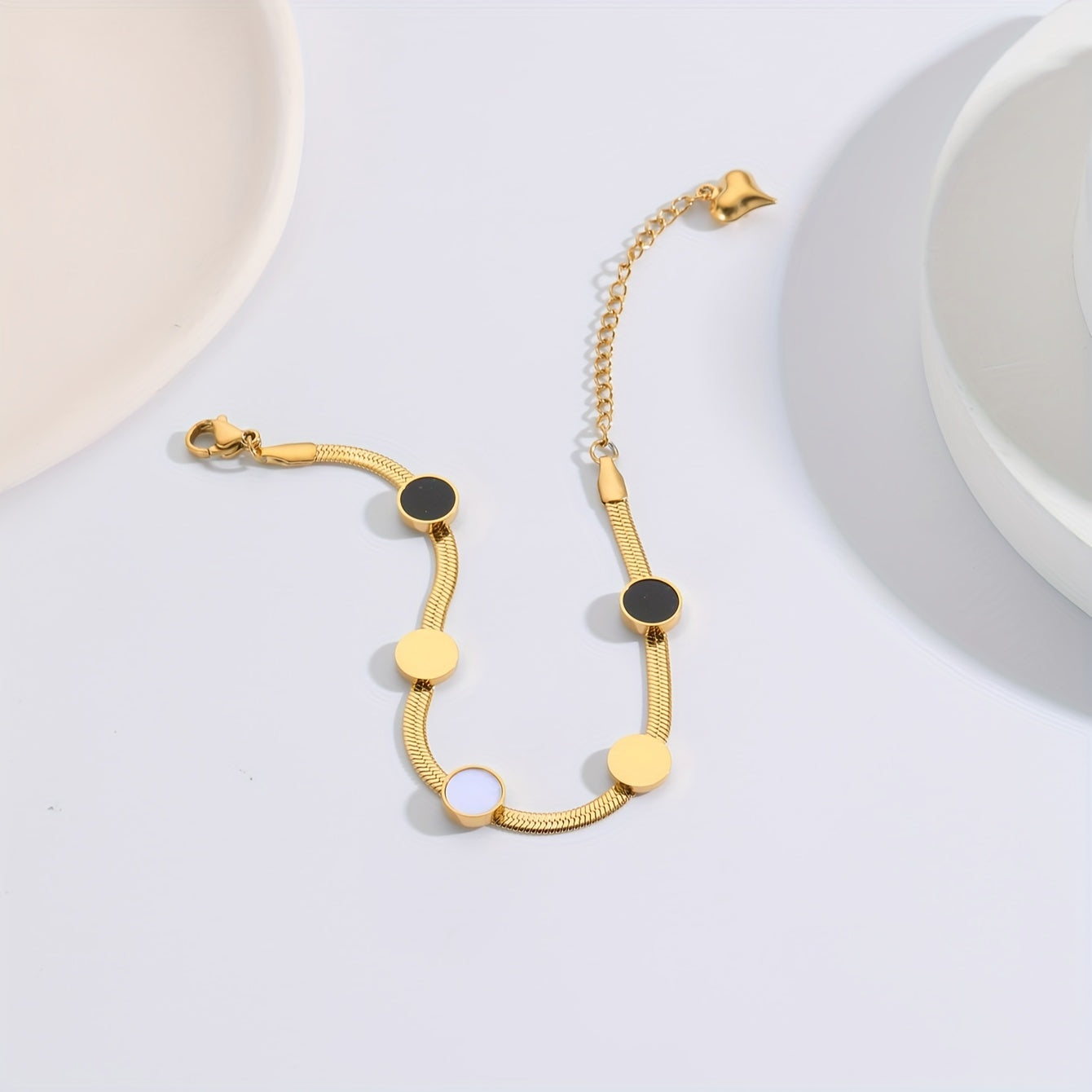 Enhance Your Daily Outfits with This Chic 18k Gold Plated Stainless Steel Jewelry Set, Perfect for Parties, Casual Dating, and More!