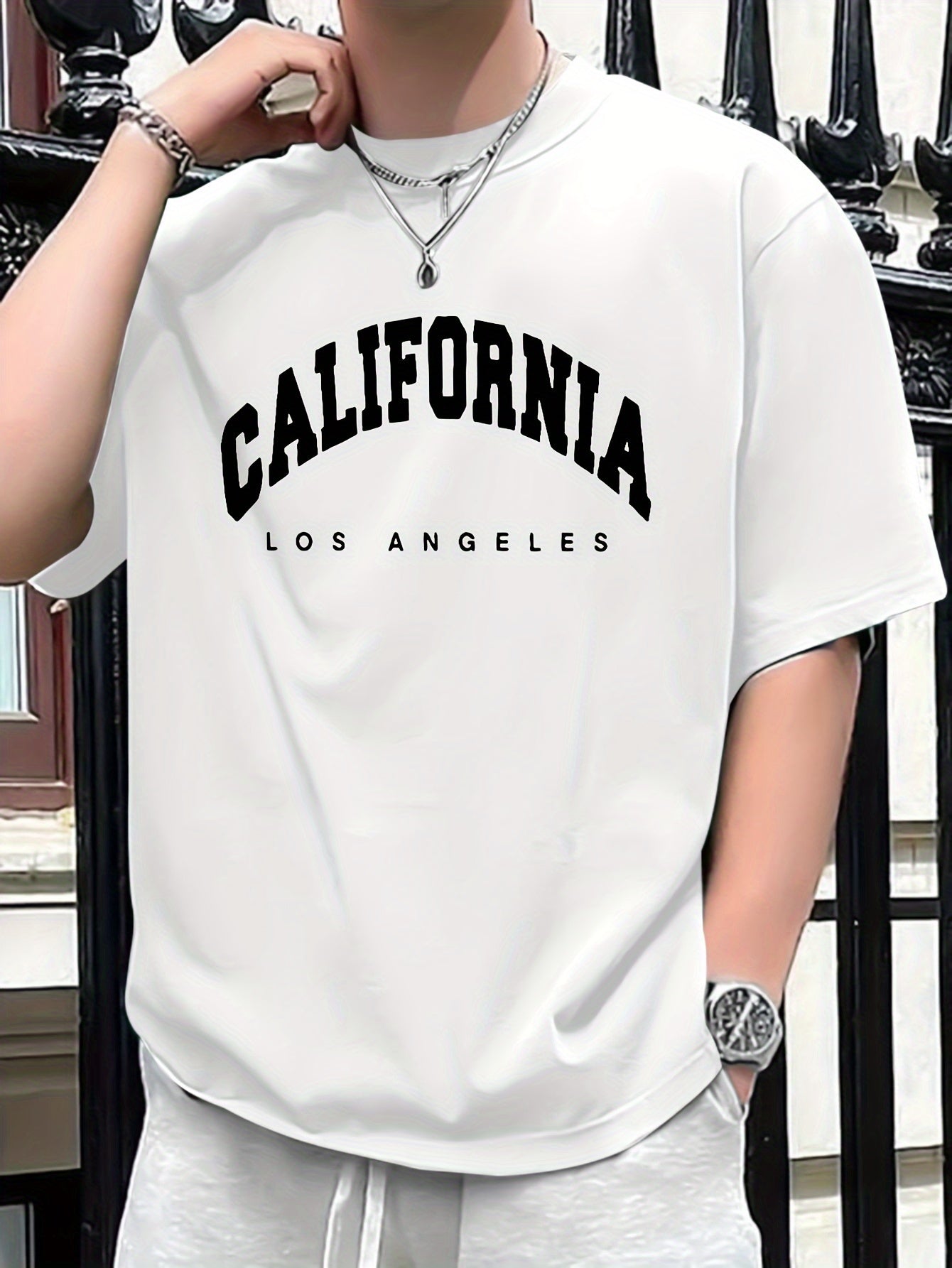 Men's California Crew Neck T-shirt