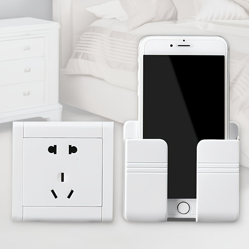 Wall-mounted phone charging holder for versatile use