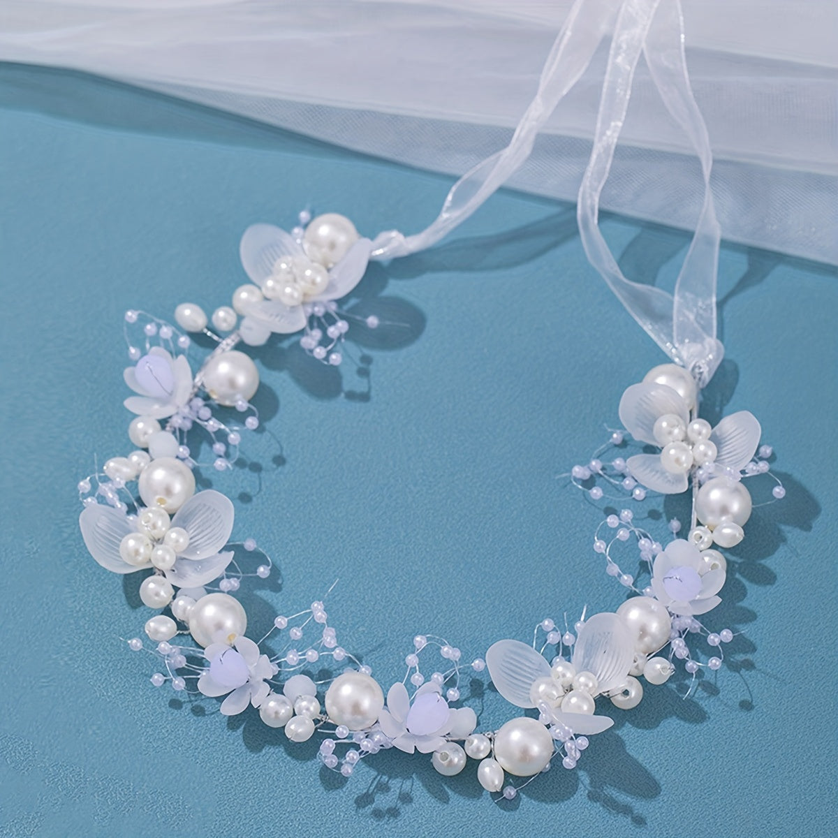 Stylish Angel-Inspired Headband with Faux Pearls - Perfect for Daily Wear and Dressing Up for Parties, Ideal for Women