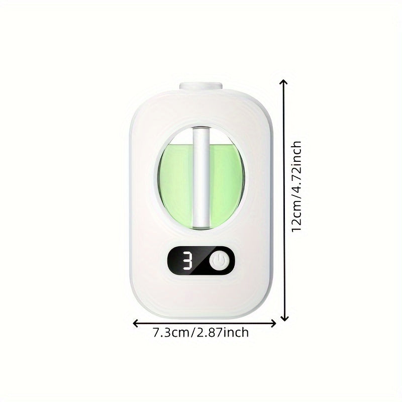 2024 Smart Home Fragrance Diffuser & Humidifier with USB Rechargeable and 5-Speed Mist Sprayer, ideal for indoor use and deodorizing bathrooms.