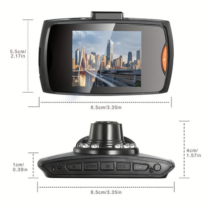 KSLMIMA HD Car Camera with IR Night Vision, Loop Recording, Wide Angle Lens, 6.1cm IPS Screen, 32G Card Option