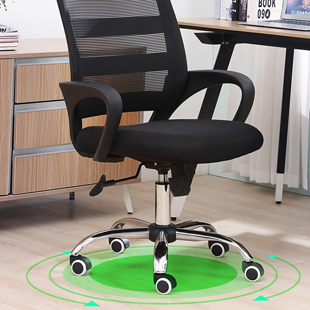 Set of 2 or 4 rotating foot rollers with dimensions of 5.08cm x 3.81cm. These e-sports chair accessories come with a locking brake and a neck grip foot roller. Made with black nylon wheels, they are suitable for use with e-sports chairs, office chairs