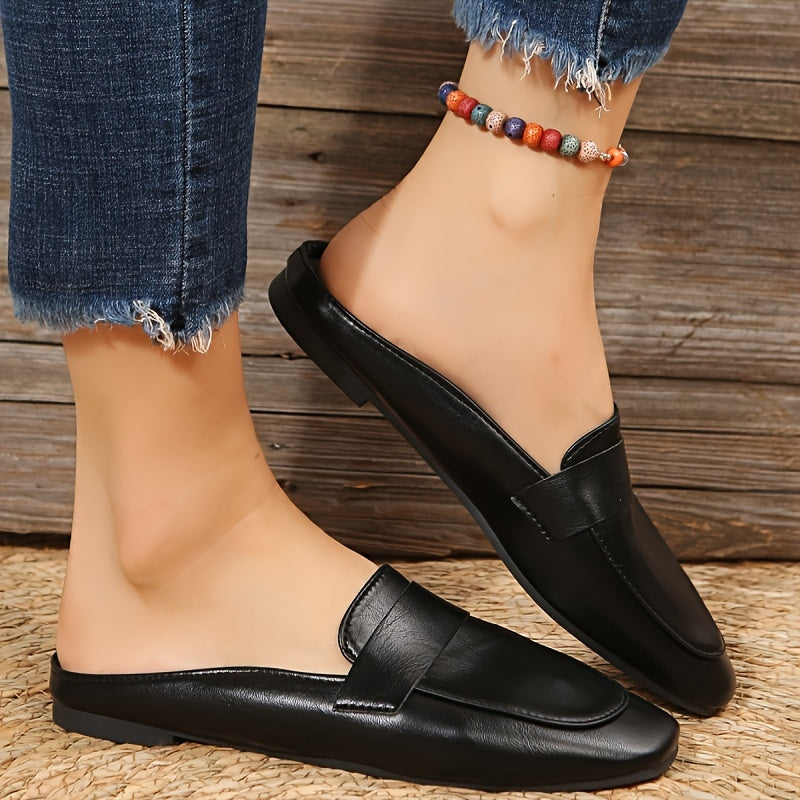 Comfortable women's fashion loafers with a modern design.