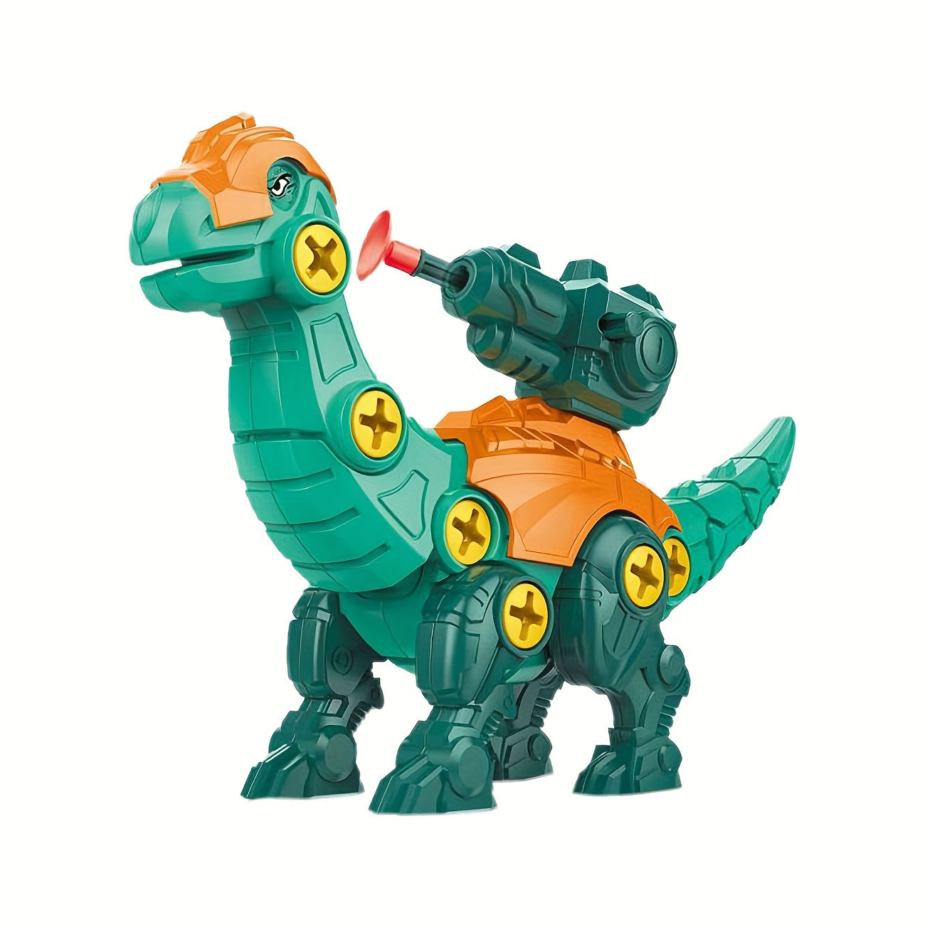 Kids can build their own Tyrannosaurus toy with the Disassembly Dinosaur DIY set including screws, puzzles, and ejector for endless fun!