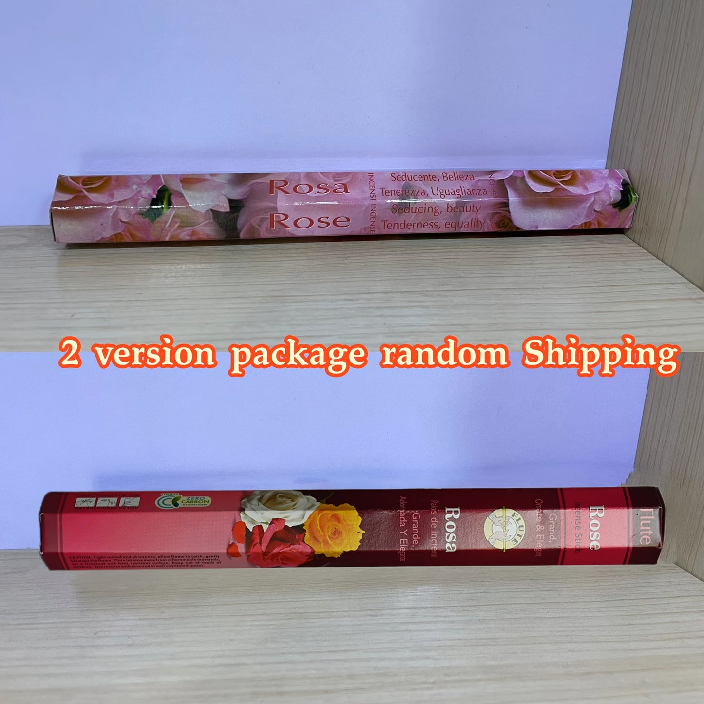 A box of 20 high-quality incense sticks ideal for attracting wealth, purifying the home, yoga, meditation, decoration, house cleaning, and clearing negative energy in homes or offices.