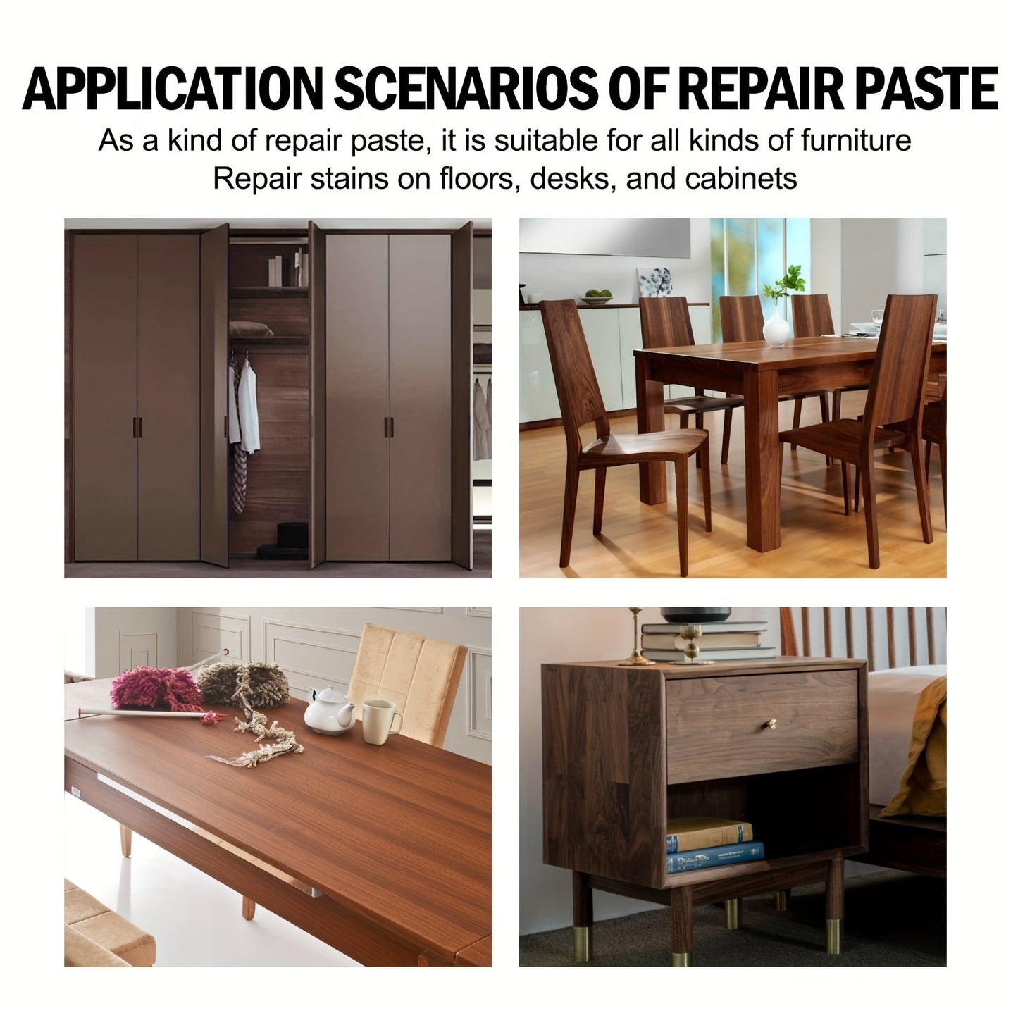 The Furniture Restore Kit: Restore, Repair, and Beautify Wooden Furniture