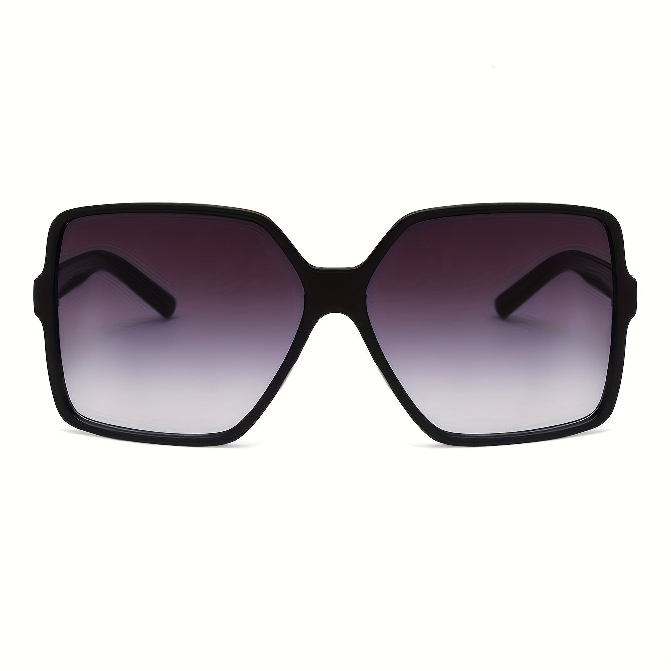 Women's stylish square glasses with polycarbonate frame and anti-reflective lenses, perfect for vacation, parties, and daily wear.