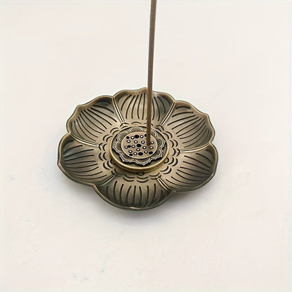 Elegant plum blossom incense holder for serene spaces. Perfect gift idea for spa and meditation lovers.