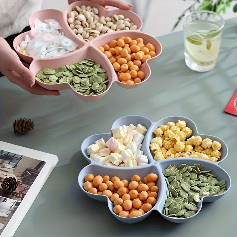 Reusable heart-shaped fruit tray for snacks and desserts at home, parties, weddings, and cafes.