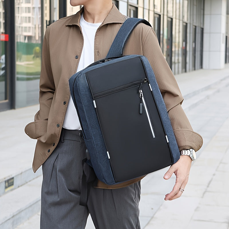 Stylish laptop backpack for Valentine's Day ideal for daily commuting and business. Includes three-piece set with large storage capacity for books and waterproof, durable design for travel.