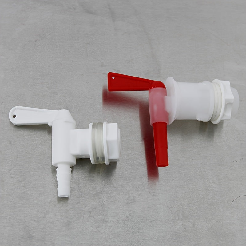 Plastic spigot for homebrew bottling bucket.