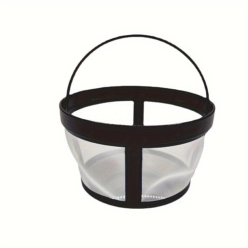 Durable Nylon Coffee Filter Basket with Handle, Polypropylene Cone Drip Coffeemaker Mesh Filter - Fits Manual Pour Over Systems