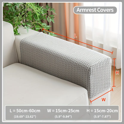 Waterproof stretch sofa cover, modern non-slip couch protector, pet-friendly elastic slipcover for living room, fits all seat and L-shaped sofas.