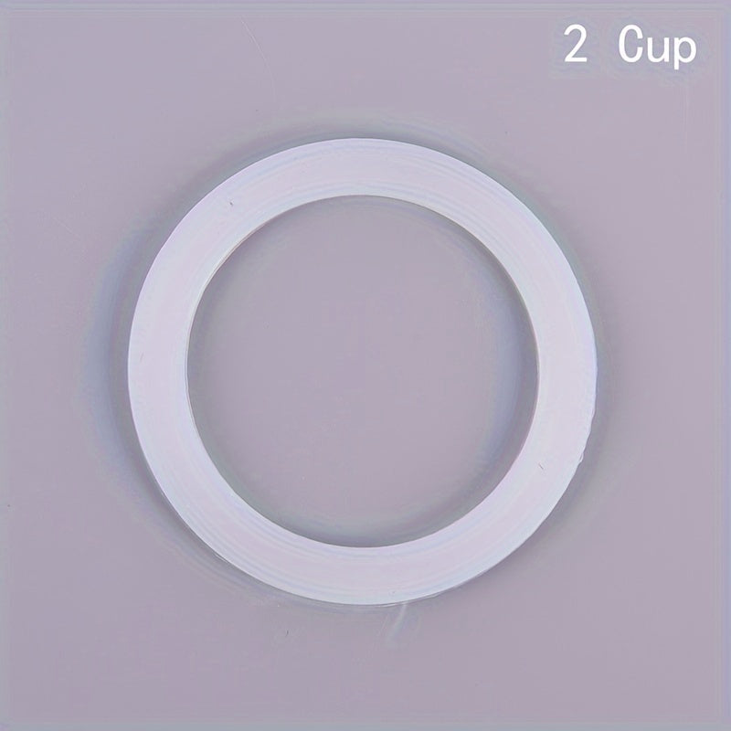 Replacement gaskets for Moka Pot - Set of 2 silicone seal rings for universal stove top espresso makers