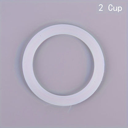 Replacement gaskets for Moka Pot - Set of 2 silicone seal rings for universal stove top espresso makers