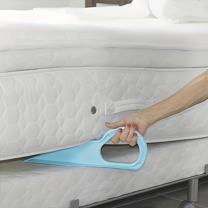 Elevate your mattress organization with 1pc of the divine bedmaker, featuring ergonomic bed sheets and skirt plugs that are easy to stuff into all corners.