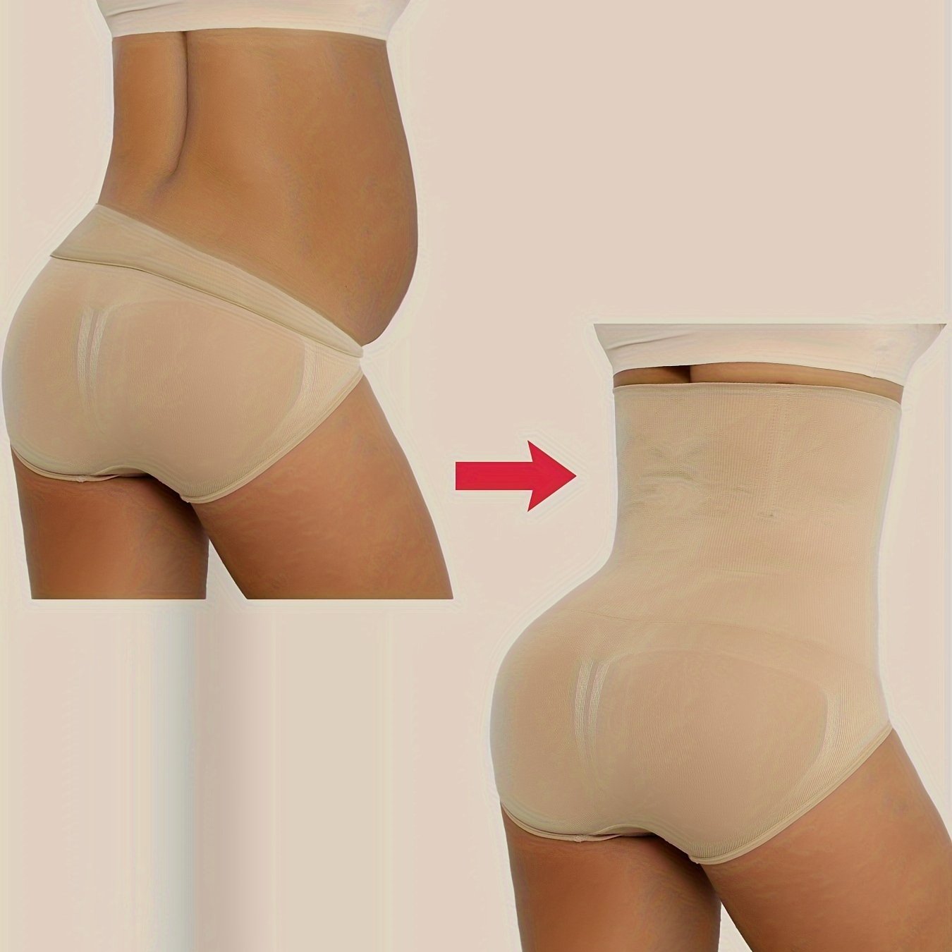 High waist tummy control panties and seamless shape panties for women.